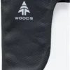 Woods Large Waterproof Cell Phone Dry Bag Pouch W/ Zip Seal & Velcro Roll Top Closure, Grey
