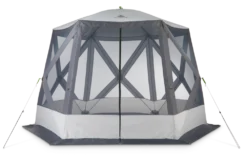 Woods Lodge Instant Pop-Up Screen House/Canopy Tent/Gazebo Camping Shelter, 11-ft X 9-ft