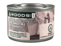 Woods 2.5-Hour Ethanol Gel Cooking Fuel For Camping Equipment, Chafing Dishes & Fondue, 226-g
