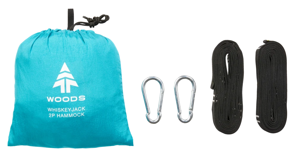 Woods™ 2-Person Backpack Camping Hammock With Tree Straps - Image 4