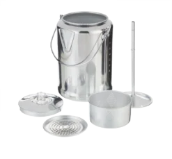 Woods™ Outset Aluminum Camping Coffee Percolator, 20-Cups