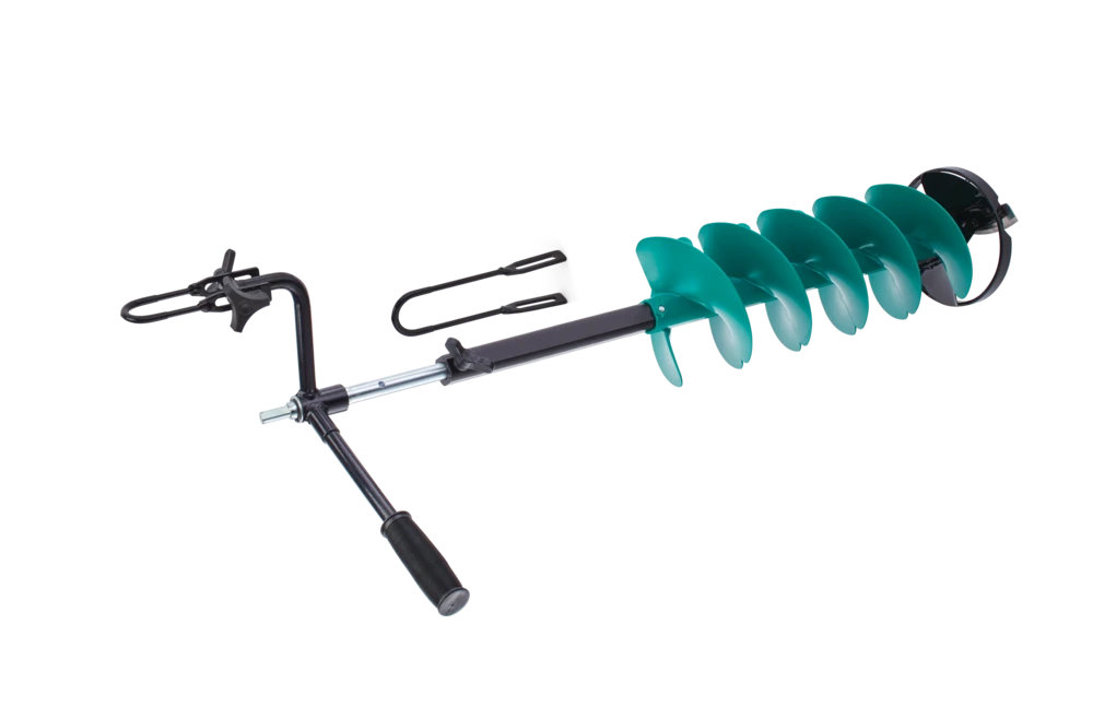 Woods™ Ice Fishing E-Drill Auger Combo, 8-in - Image 3