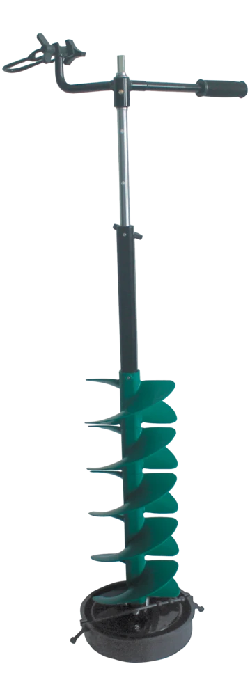 Woods™ Ice Fishing E-Drill Auger Combo, 8-in