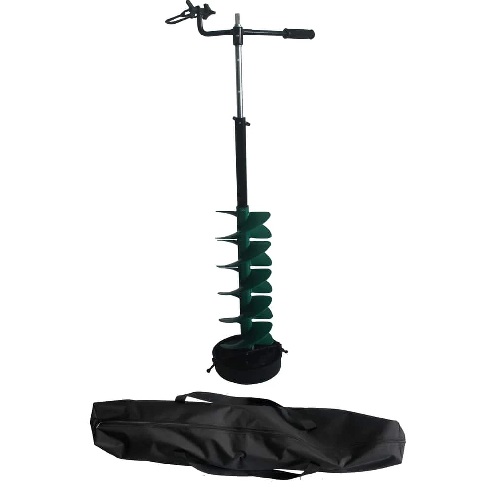 Woods™ Ice Fishing E-Drill Auger Combo, 8-in - Image 2