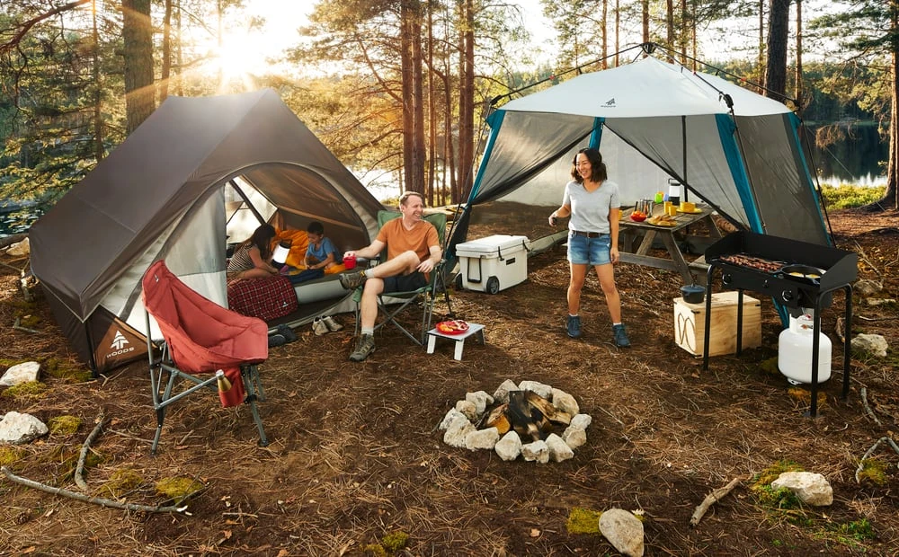 Woods Nook Instant Screen House/Canopy Tent/Gazebo Camping Shelter, 11-ft X 11-ft - Image 11