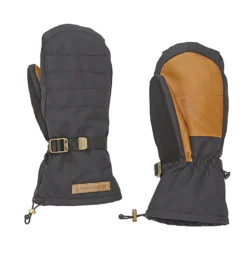 Woods Unisex Andes Down Insulated Winter Ski Snowboard Mitts/Mittens Waterproof, Black