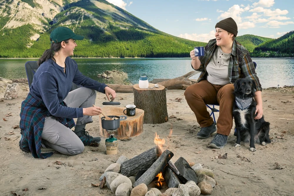 Woods™ Selkrik Aluminum Anodized Camping Cooking Set, Grey, 4-pc - Image 6