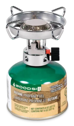 Woods⢠Backwoods Single-Burner 11,000 BTUs Ultralight Camp Stove