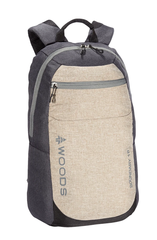Woods Boundary Daypack, Lightweight Compact Laptop Backpack For Travel/Hiking/School, 18-L