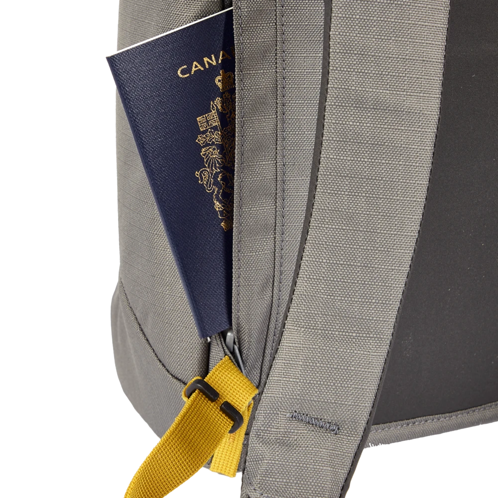 Woods Commuter Daypack, Recycled Compact Laptop Backpack For Travel/Work/School, Assorted, 18-L - Image 12