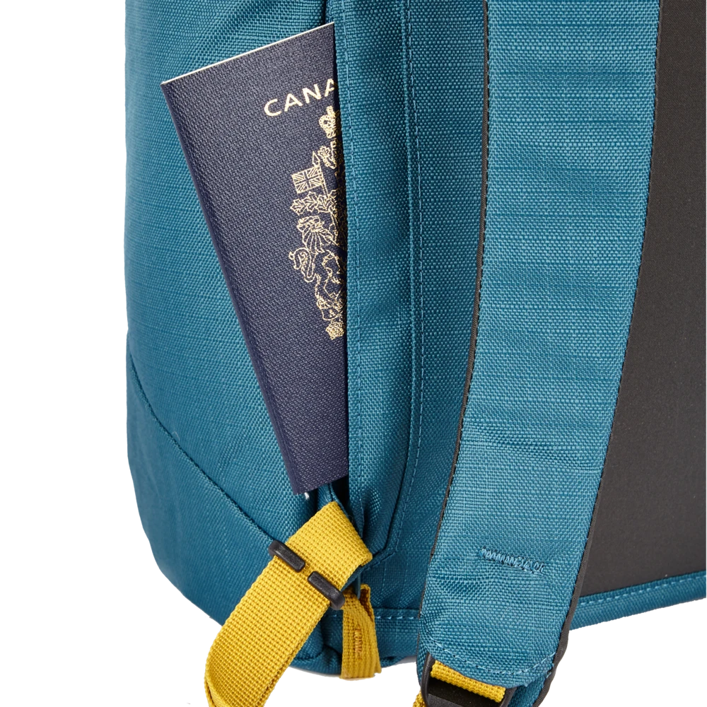 Woods Commuter Daypack, Recycled Compact Laptop Backpack For Travel/Work/School, Assorted, 18-L - Image 9