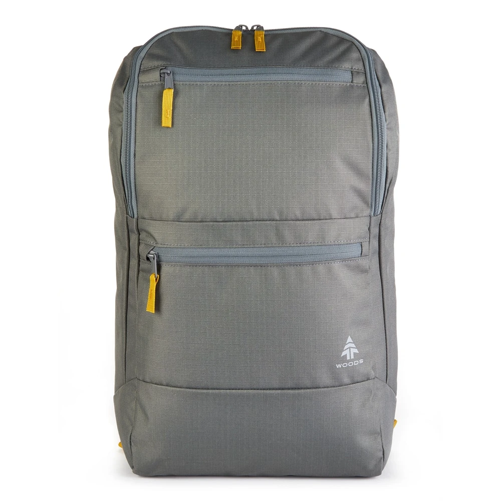 Woods Commuter Daypack, Recycled Compact Laptop Backpack For Travel/Work/School, Assorted, 25-L - Image 5