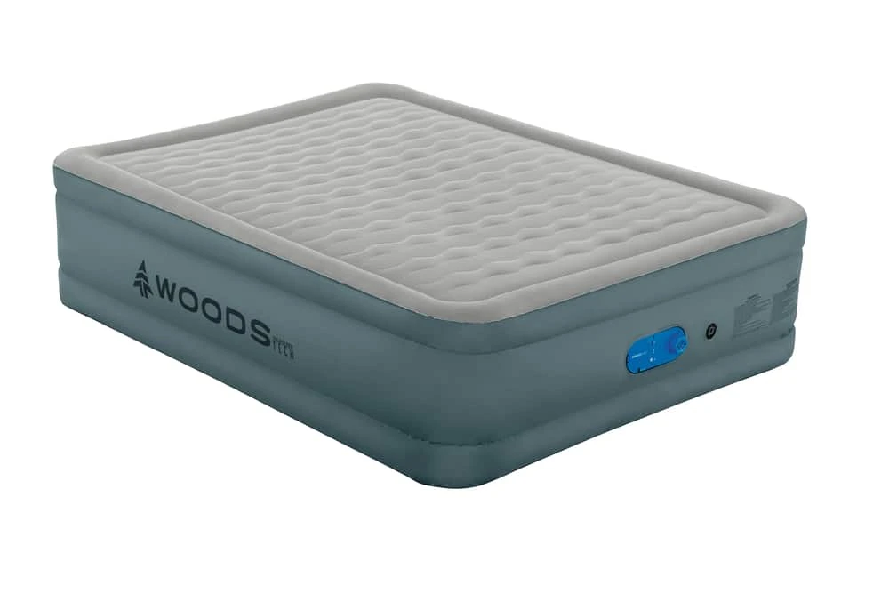 Woods™ Double-High AlwayzAire™ Airbed With Built-in Dual Pump, Queen - Image 9
