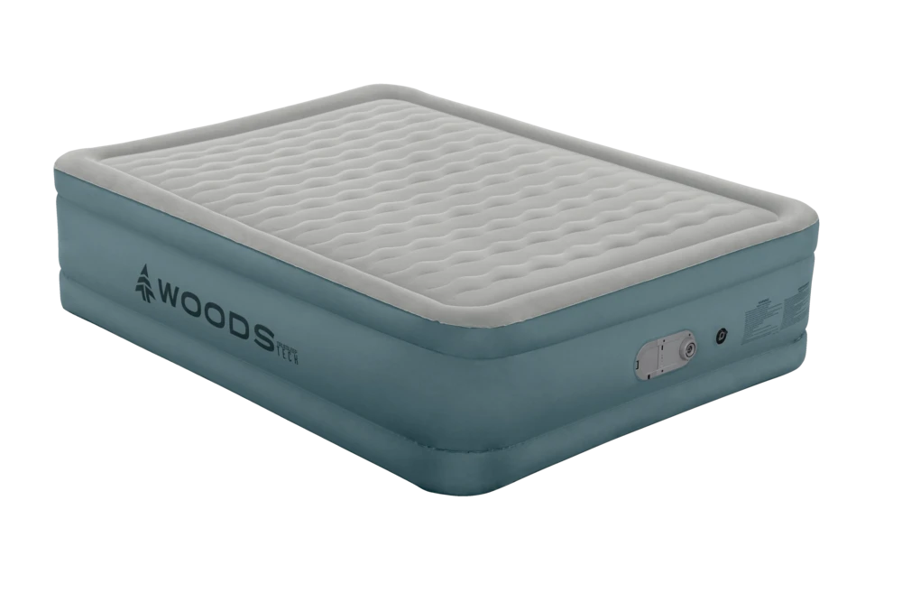 Woods™ Double-High AlwayzAire™ Airbed With Built-in Dual Pump, Queen - Image 2