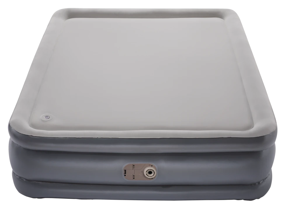 Woods Queen DreamTech Memory Foam Double-High Inflatable Air Mattress/Airbed W/ Built-In 120V Pump - Image 3