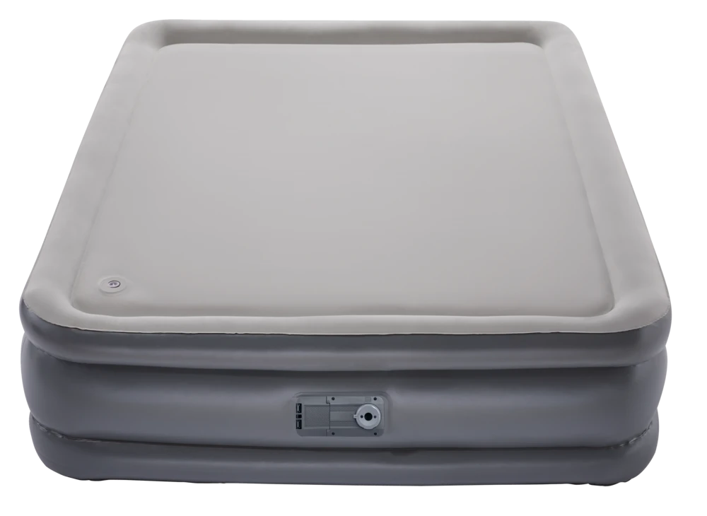 Woods Queen DreamTech Memory Foam Double-High Inflatable Air Mattress/Airbed W/ Built-In 120V Pump - Image 6