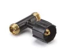 Woods™ Brass & Steel Dual Appliance Converter For Camping