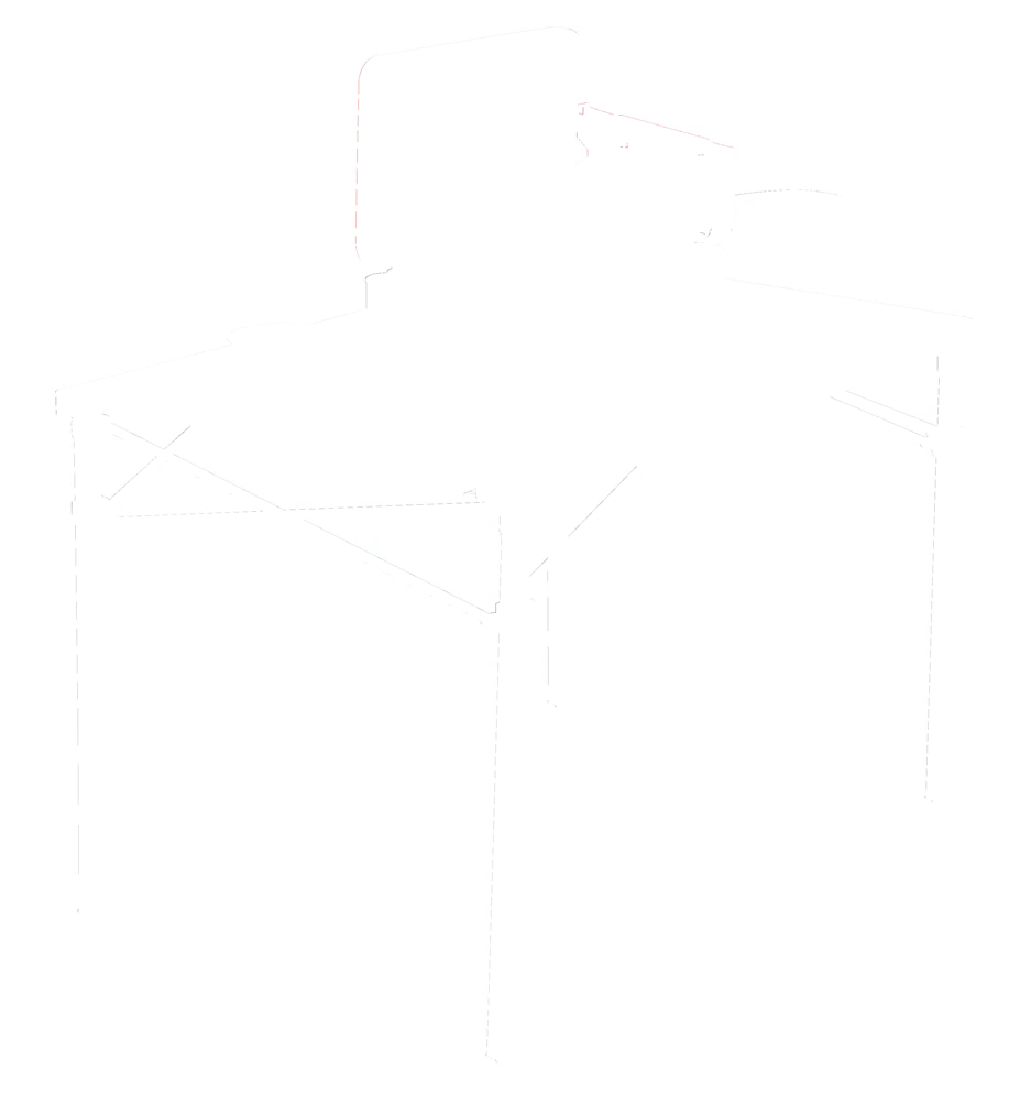 Woods Easy Fold Portable Folding Family Camping Table For Cooking & Dining W/ Carry Bag - Image 3