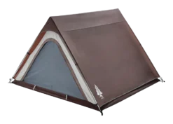 Woods A-Frame 3-Season, 3-Person Camping Tent W/ 2-Doors, Rain Fly & Carry Bag