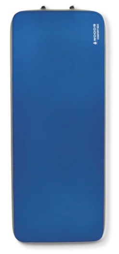 Woods Comfort Max Single Self-Inflating Camping Sleeping Pad/Air Mat W/ Storage Bag, 4-In