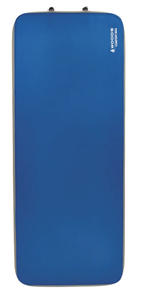 Woods Comfort Max Single Self-Inflating Camping Sleeping Pad/Air Mat W/ Storage Bag, 4-In - Image 2