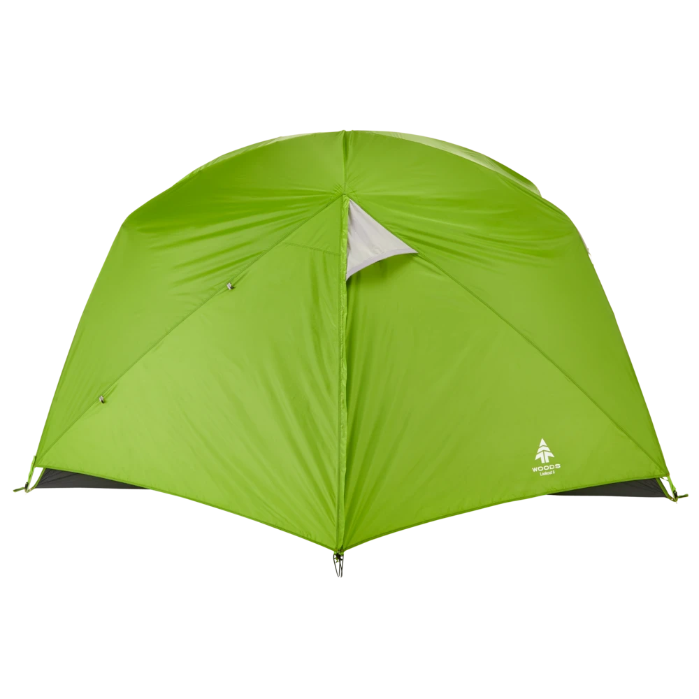 Woods Lookout 3-Season, 6-Person Camping Dome Tent W/ Vestibule, Rain Fly & Carry Bag - Image 3