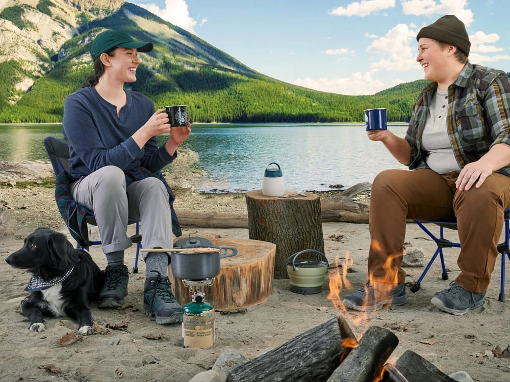 Woods™ Selkrik Aluminum Anodized Camping Cooking Set, Grey, 4-pc - Image 4