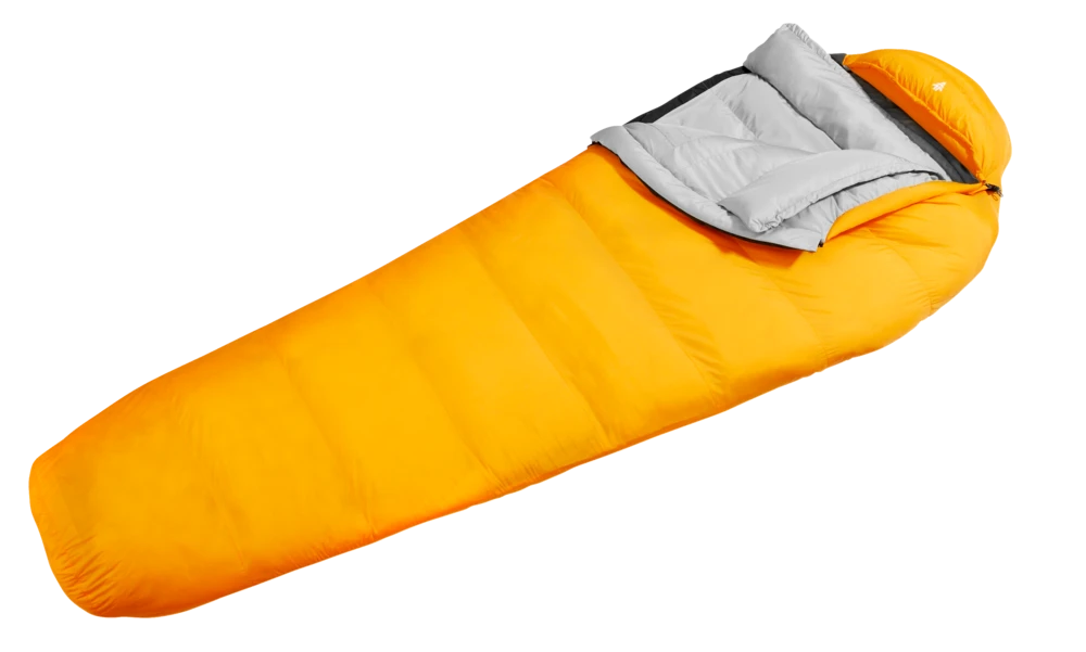 Woods Logan Lightweight Insulated Cold Weather Mummy Sleeping Bag W/ Compression Sack, -12°C