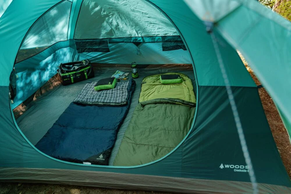 Woods Fernie Lightweight Insulated Cool Weather Sleeping Bag W/ Compression Sack, 0°C - Image 5