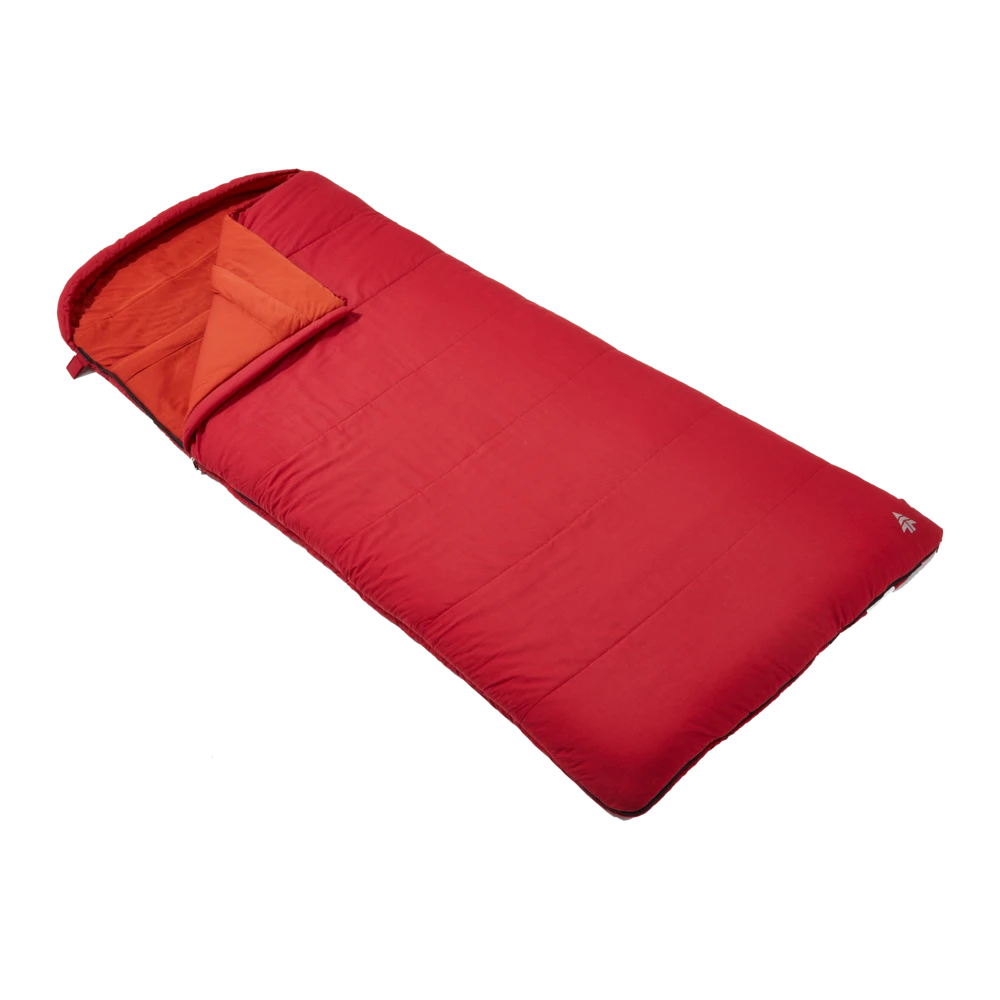 Woods Fernie Lightweight Insulated Cool Weather Sleeping Bag W/ Compression Sack, 0°C