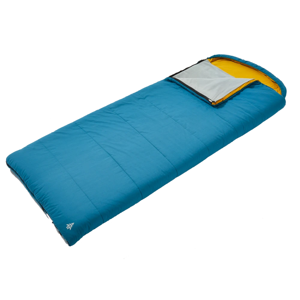 Woods Fernie Lightweight Insulated Cold Weather Sleeping Bag W/ Compression Sack, -14°C - Image 2