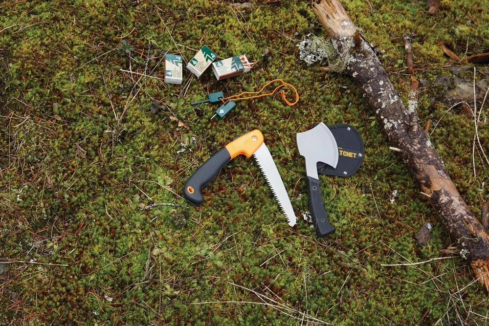 Woods Fire Steel Flint & Striker Firestarter W/ Lanyard, Camping/Outdoor Survival Tool Kit - Image 2