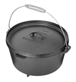 Woods⢠Cast Iron Over-Safe Camping Dutch Oven, 7L