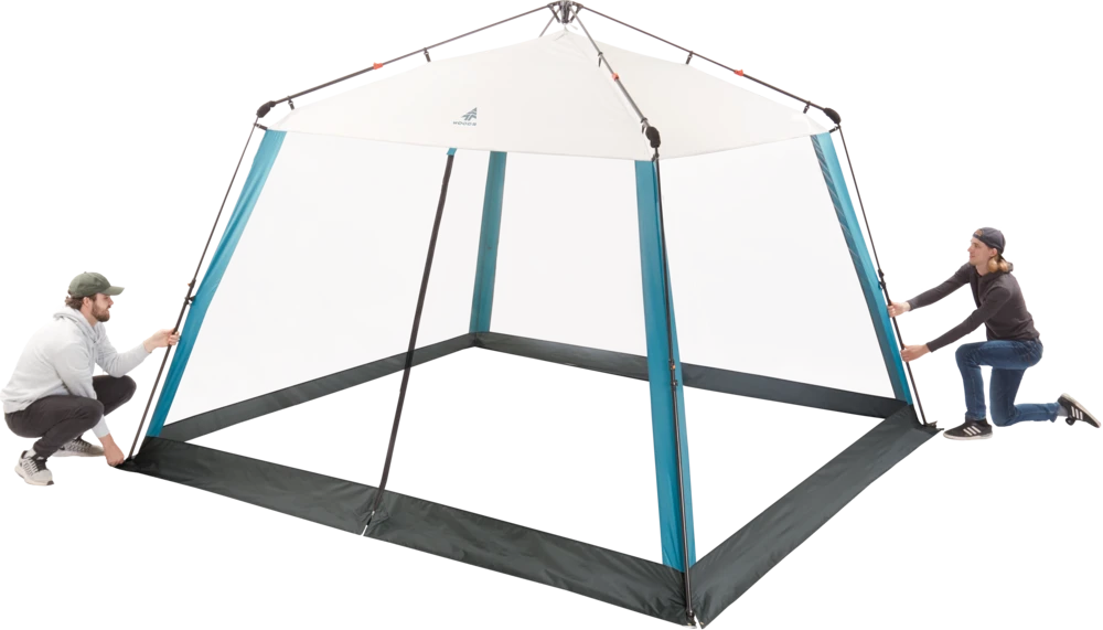 Woods Nook Instant Screen House/Canopy Tent/Gazebo Camping Shelter, 11-ft X 11-ft - Image 3