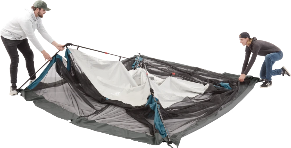 Woods Nook Instant Screen House/Canopy Tent/Gazebo Camping Shelter, 11-ft X 11-ft - Image 2