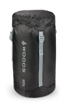 Woods Lightweight Compression Stuff Sack For Camping, Backpacking, Hiking & Travel, Large