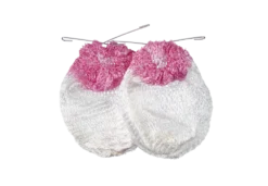 Woods™ Clip-On Standard Shape Universal Fit Lantern Mantles, Pink & White, 2-pk