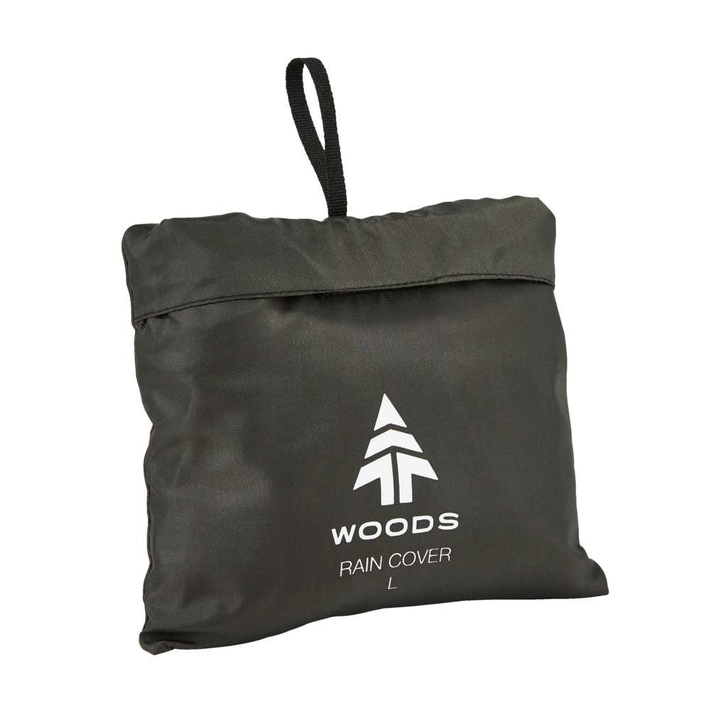 Woods Medium/Large Waterproof Backpack Rain Cover For Camping/Hiking, Fits Up To 94.5-L