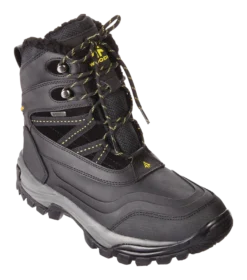 Woods Men's Snow Peak Insulated Leather/Rubber Winter Snow Boots Waterproof Anti-Slip Warm