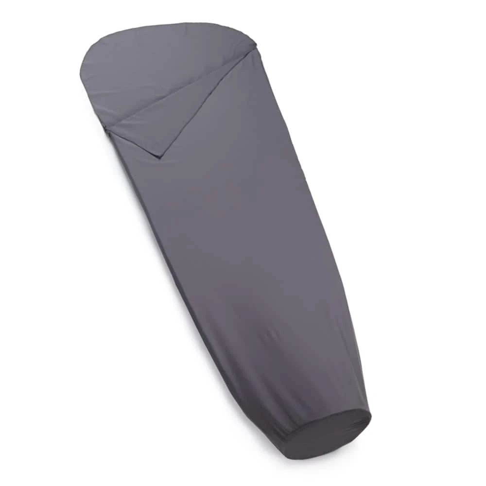 Woods 2-In-1 Compact Mummy Sleeping Bag Liner/Travel Hostel Sheet W/ Stuff Sack