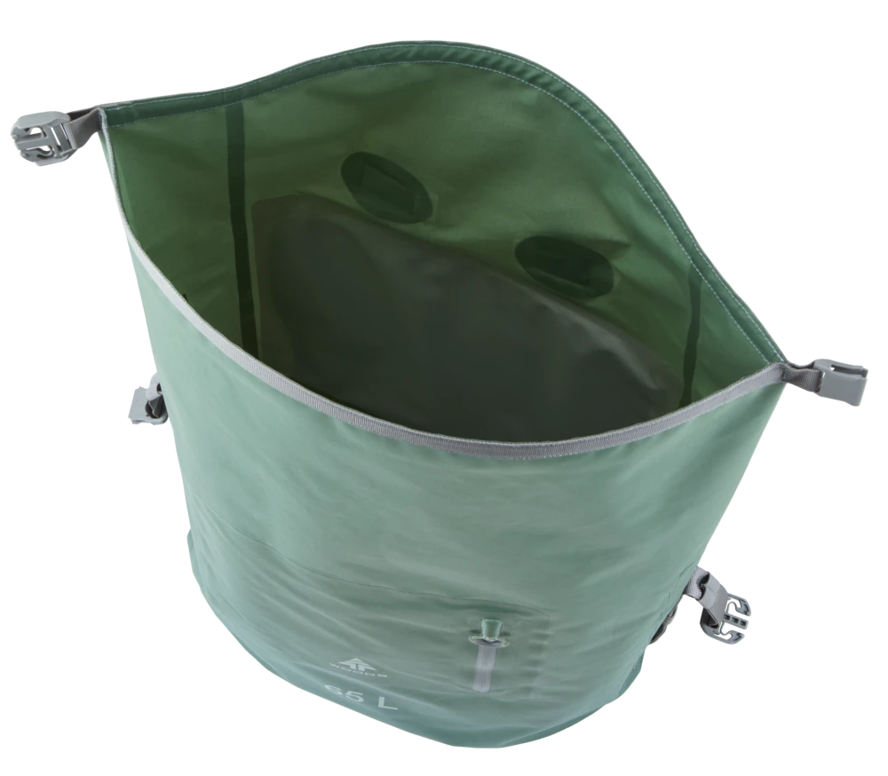 Woods Portage Roll Top Waterproof Dry Backpack For Camping/Hiking/Canoeing/Kayaking, 65-L - Image 6