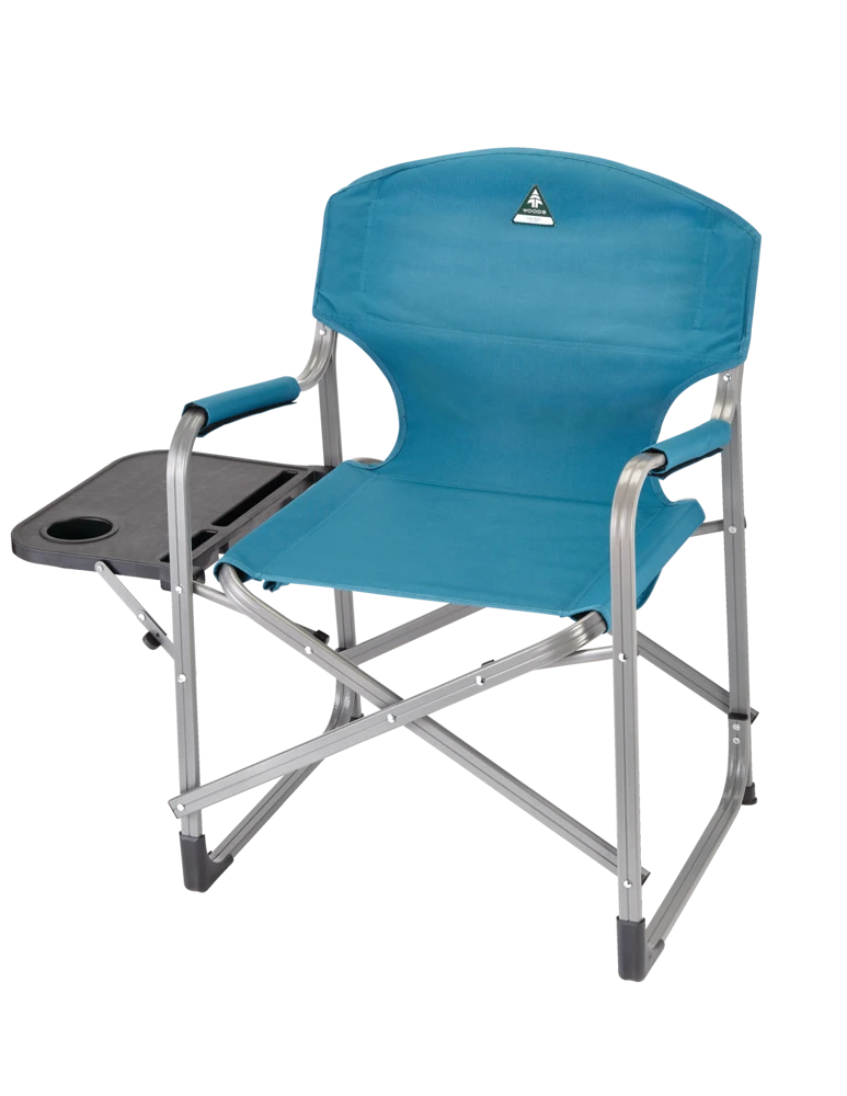 Woods Prospector Portable Folding Camping Chair W/ Side Table & Cup Holder - Image 2