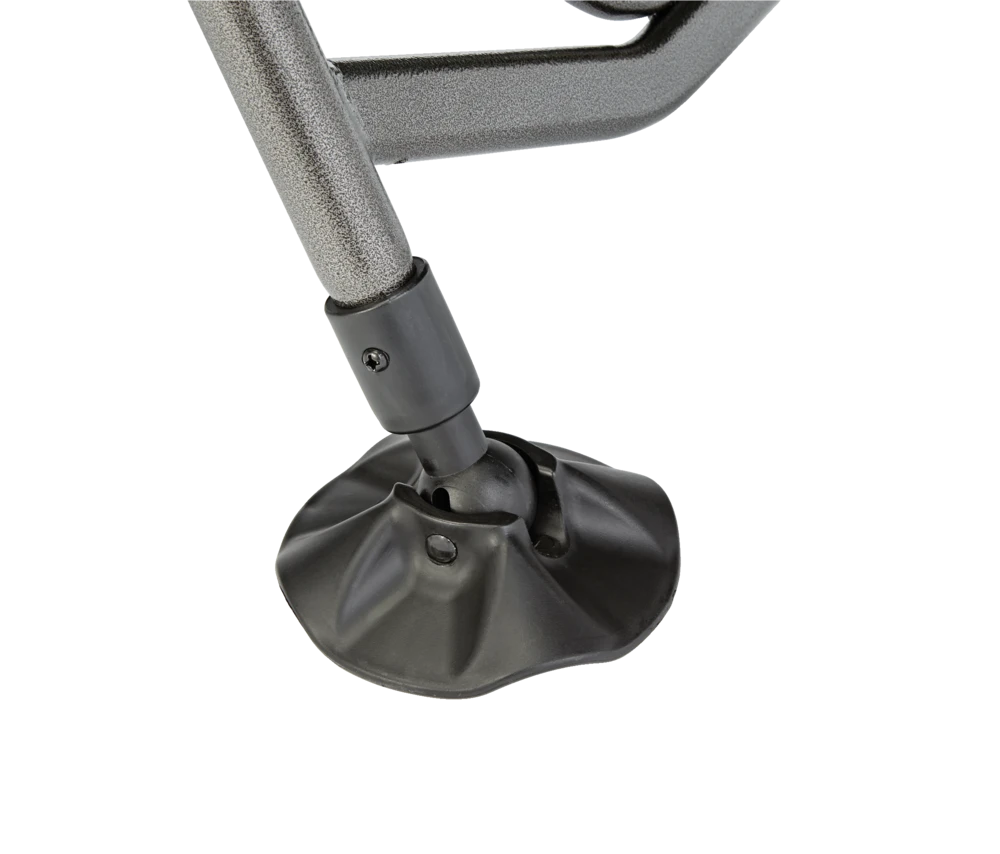 Woods Portable Quick Set-Up Folding Adjustable Camping Lounger/Cot, Supports 300 Lbs, Grey - Image 3