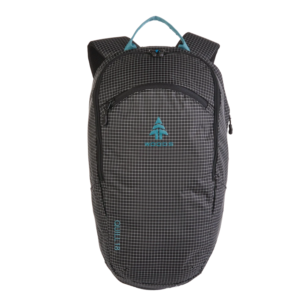 Woods Quill Lightweight Water-Resistant Backpack For Hiking/Camping/Travel, 18-L
