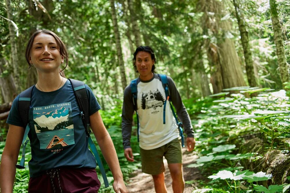 Woods Quill Lightweight Water-Resistant Backpack For Hiking/Camping/Travel, 18-L - Image 6