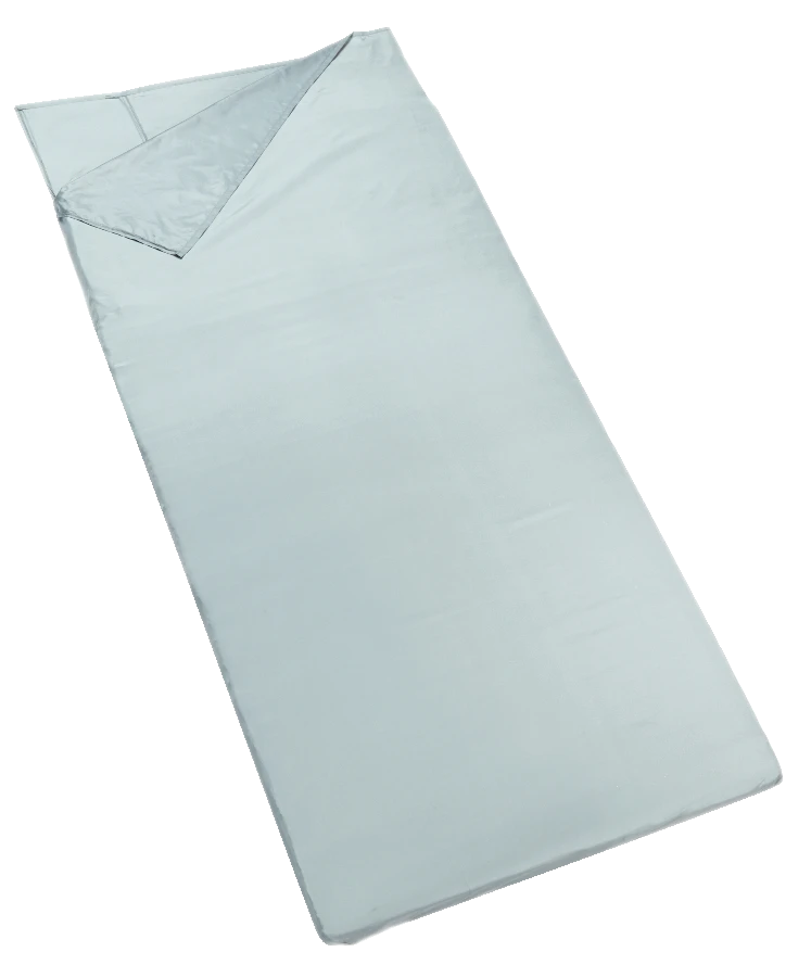 Woods Rectangular Breathable Stretch Sleeping Bag Liner/Travel Hostel Sheet W/ Stuff Sack - Image 2