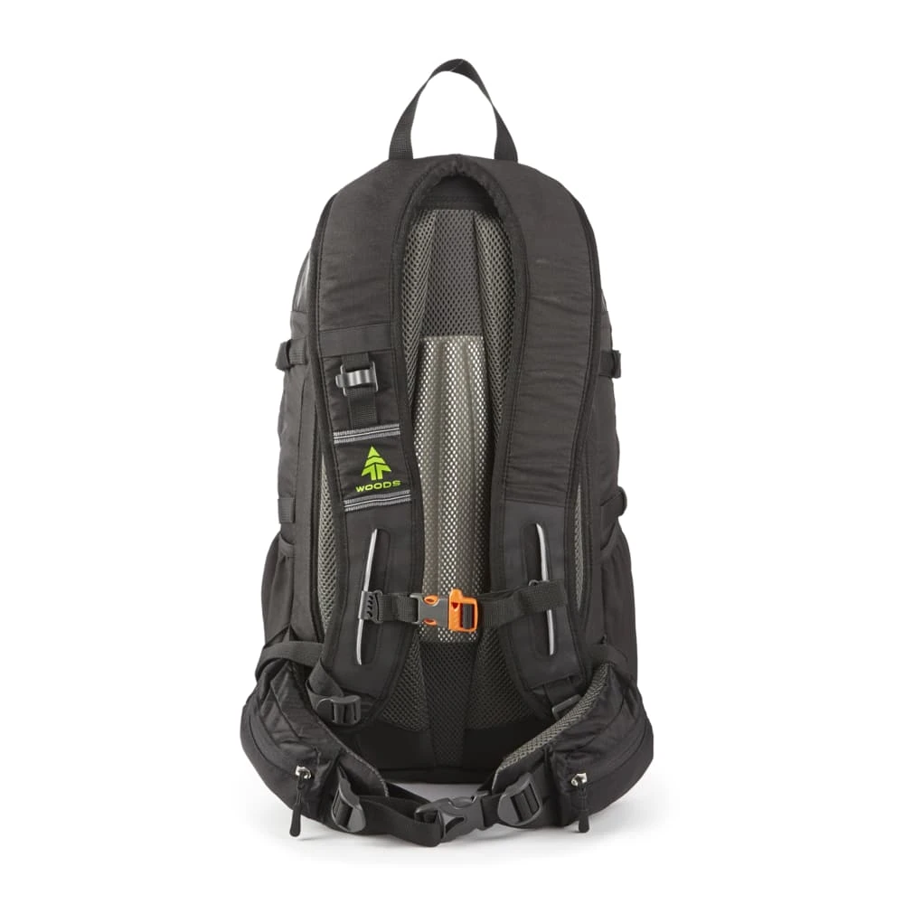 Woods Ridgeline Daypack, 2-Compartment Backpack For Hiking/Camping/Travel, Assorted, 28-L - Image 10