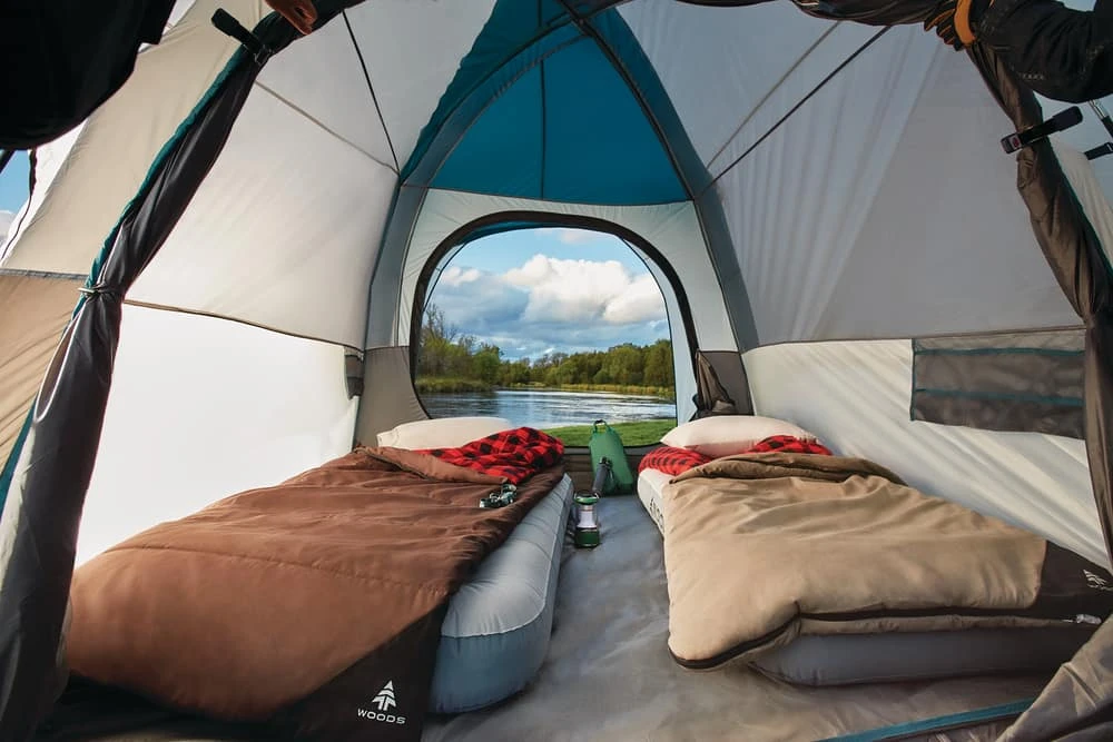 Woods Lightweight Waterproof Dry Bag W/ Valve For Camping, Hiking & Water Sports, 10-L, Green - Image 3