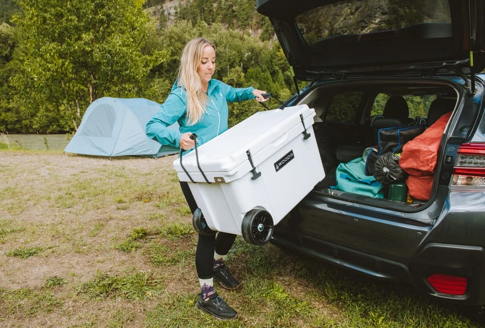 Woods™ Roto Cooler With Wheels, 65-L - Image 2