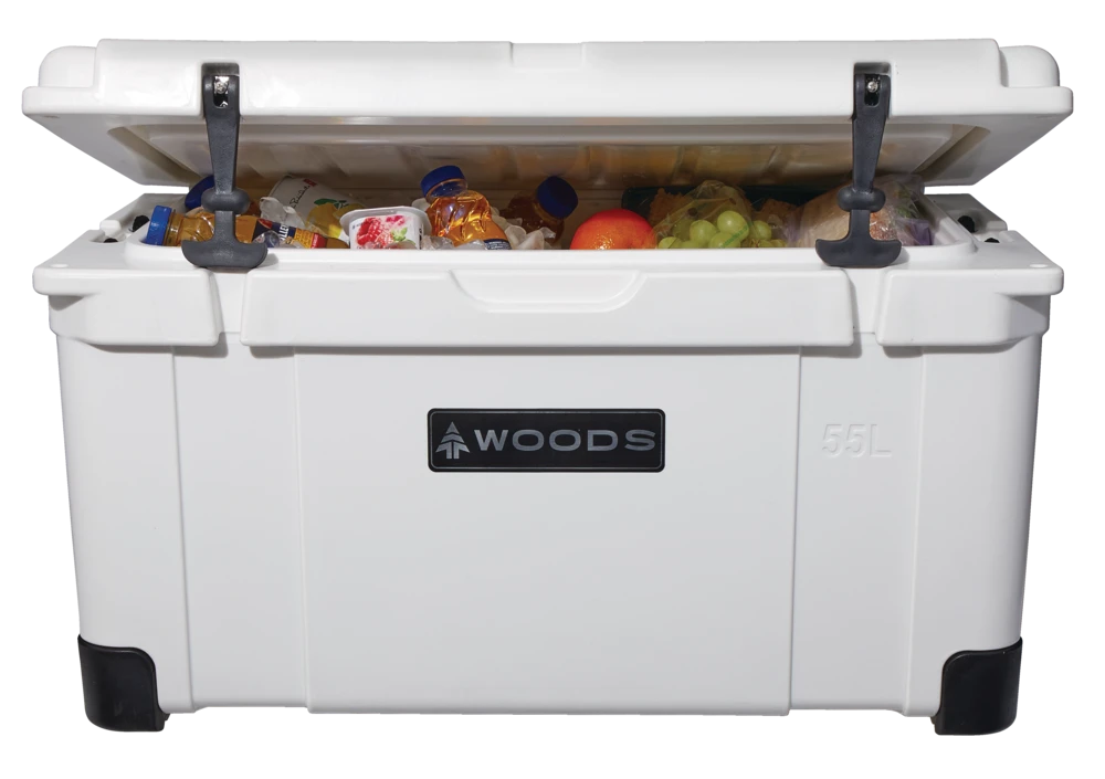 Woods ARCTIC Roto-Moulded Cooler, 55-L, Arctic White - Image 5